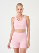 TOP FITNESS FEMININO COM BOJO REMOVÍVEL | ROSA CLARO
