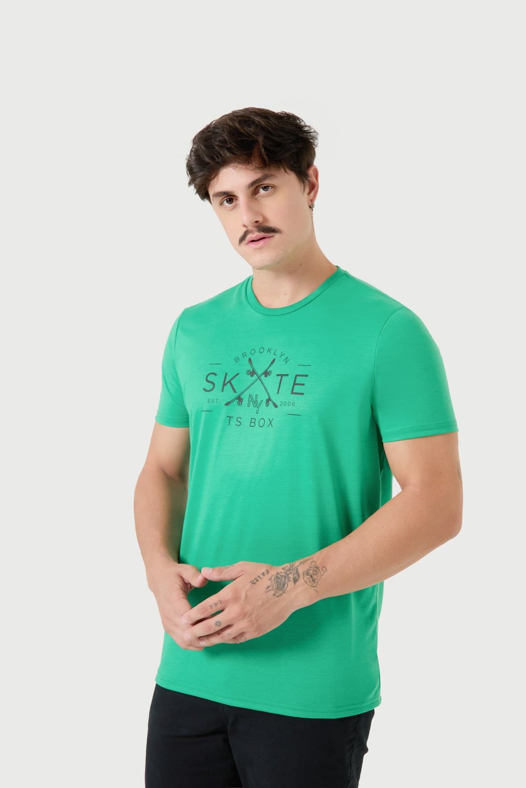 Camiseta Estampa TS Box Brooklyn Skate