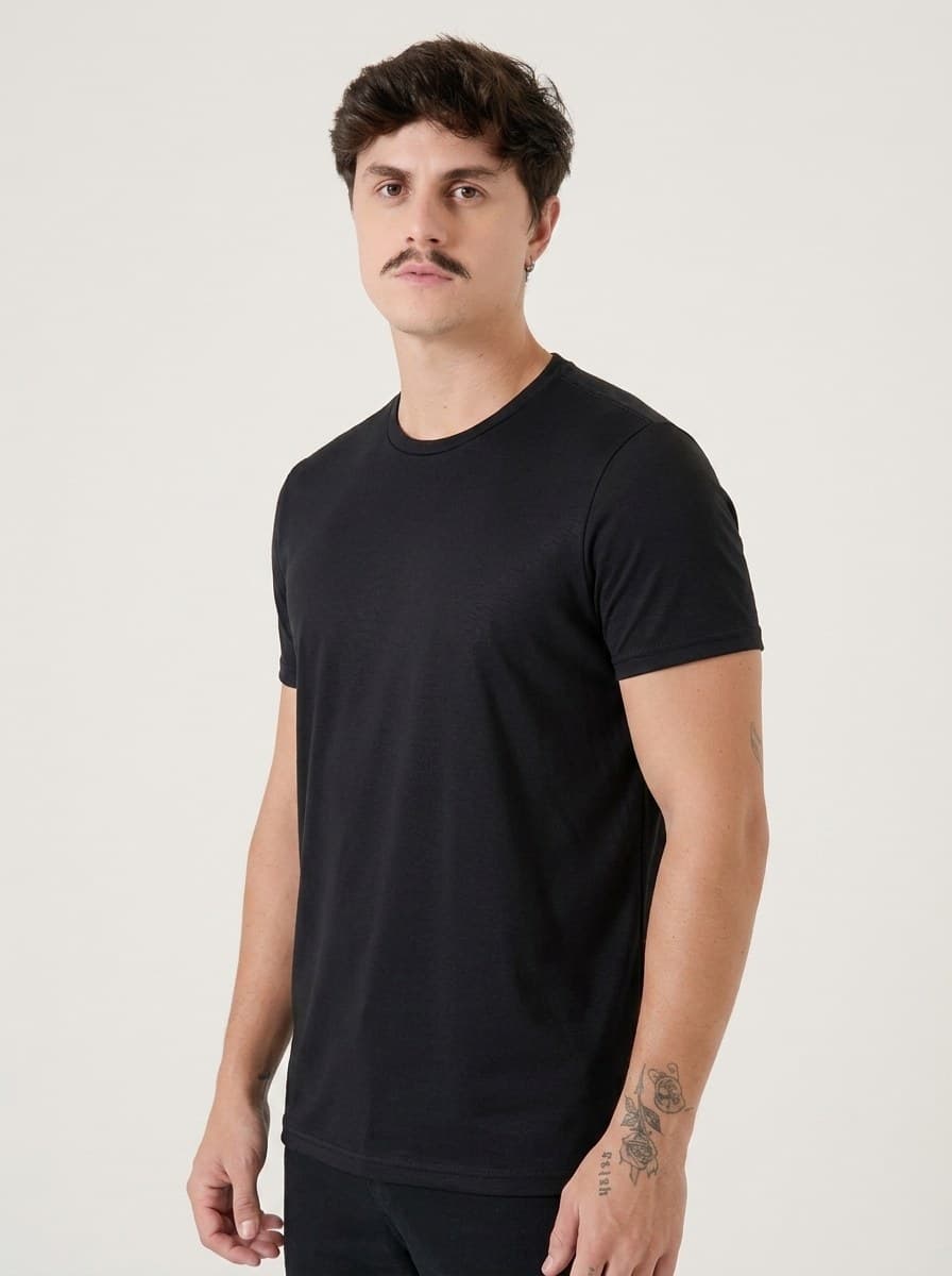 Camiseta Malha PP Preto