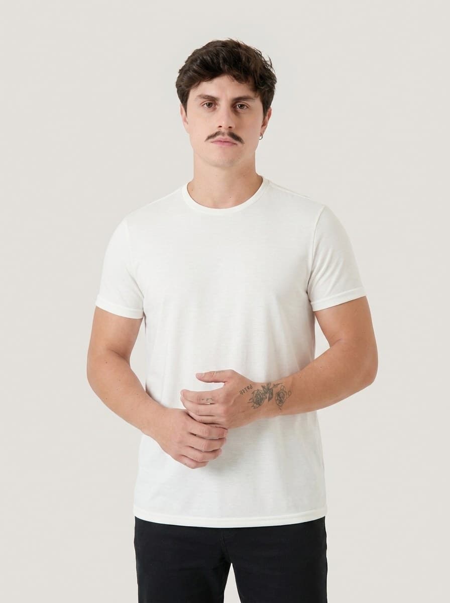 Camiseta Malha PP Branco