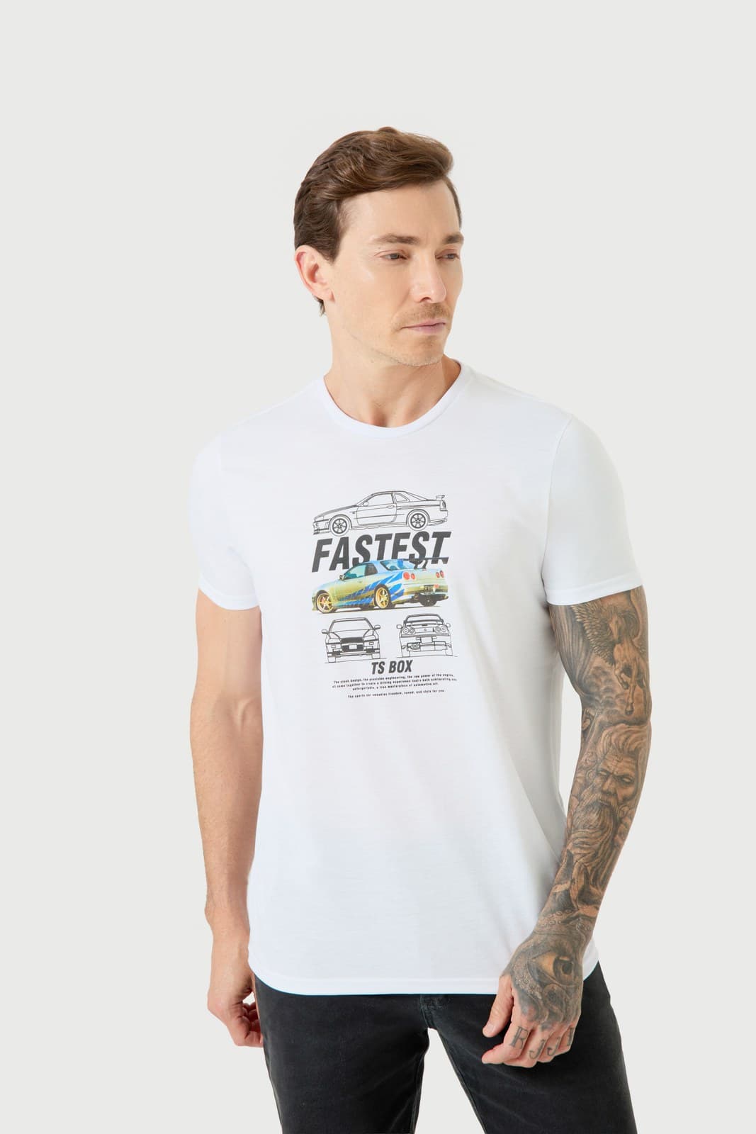 Camiseta Estampa TS Box Fastest