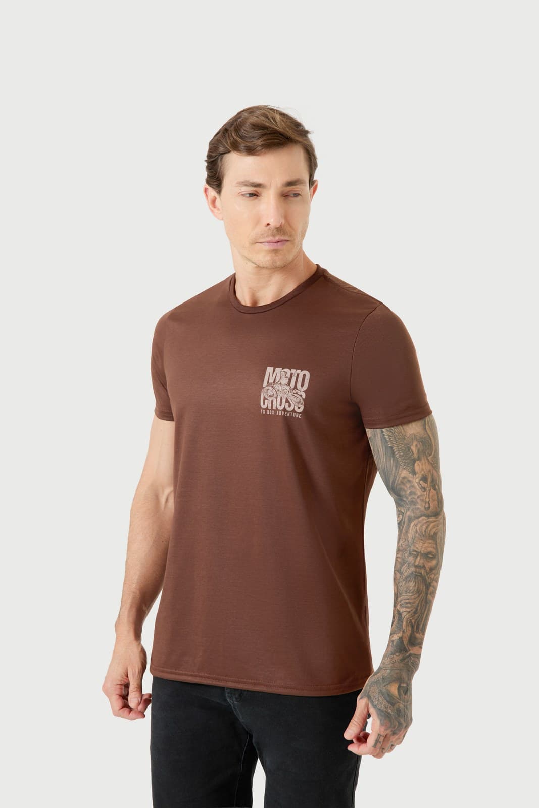 Camiseta Estampa TS Box Motocross