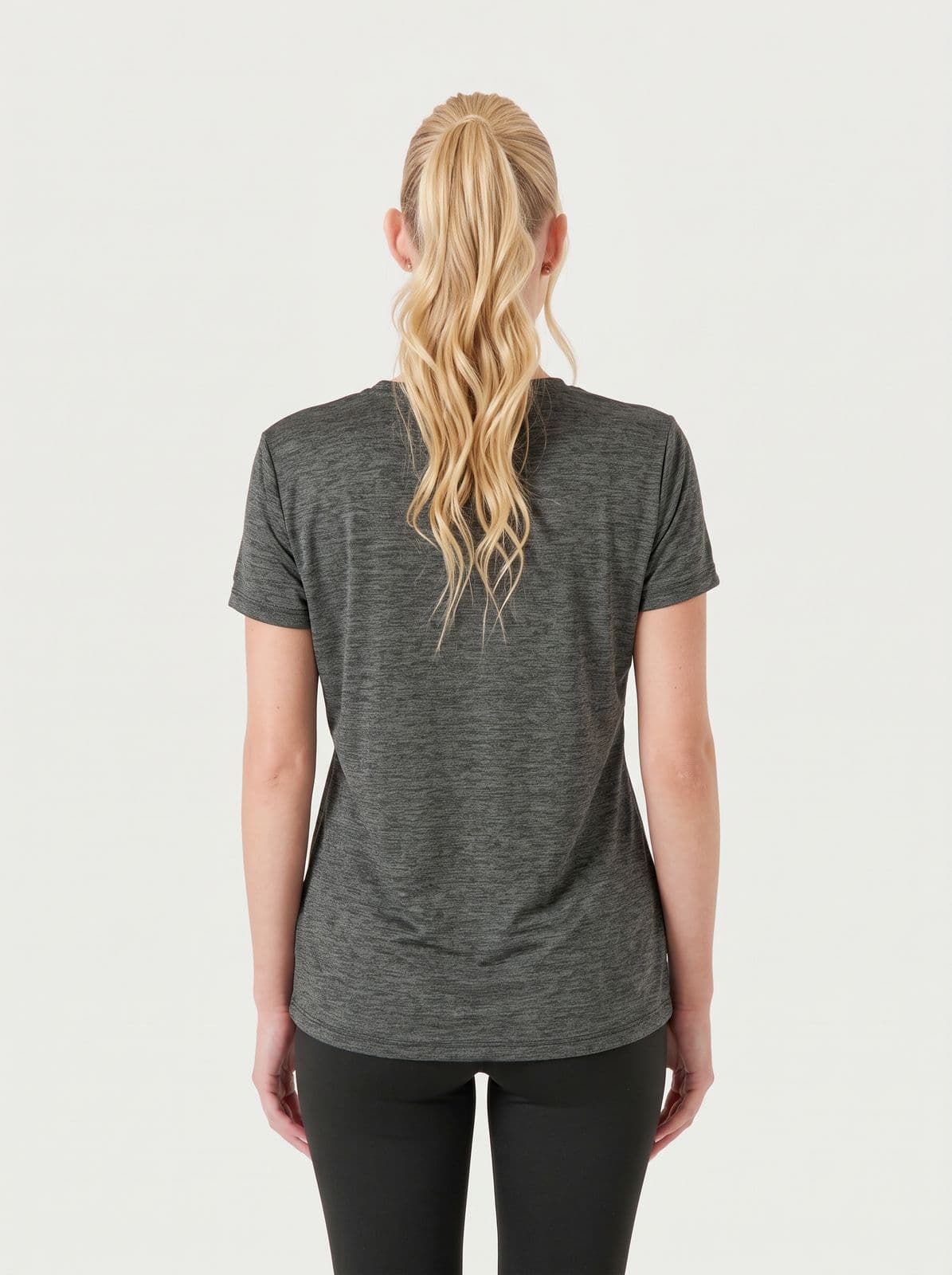 Blusa Fitness Feminina Camiseta Fresquinha Academia Esportes Chumbo