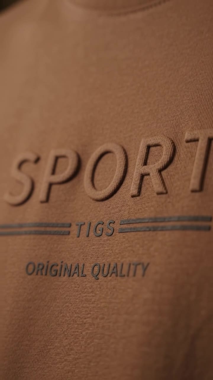 Prévia do vídeo de Camiseta Estampa Puff Sport